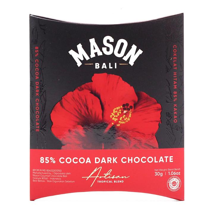85% Cocoa Dark Chocolate Bar (30g) 2