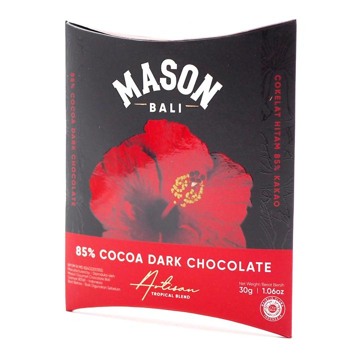 85% Cocoa Dark Chocolate Bar (30g) 3