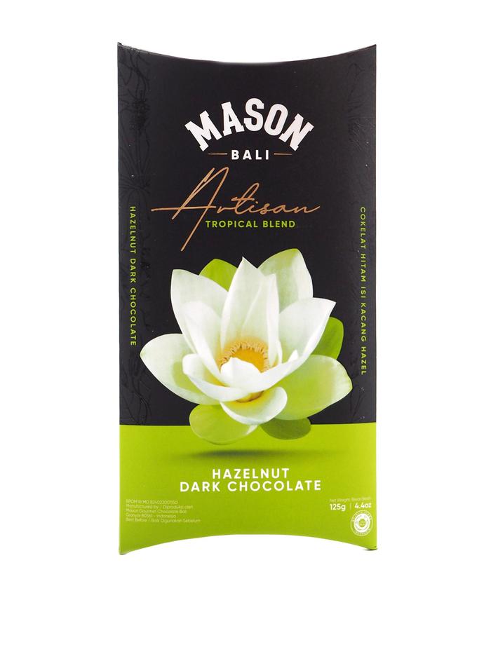 Hazelnut Dark Chocolate Bar (125g) 2