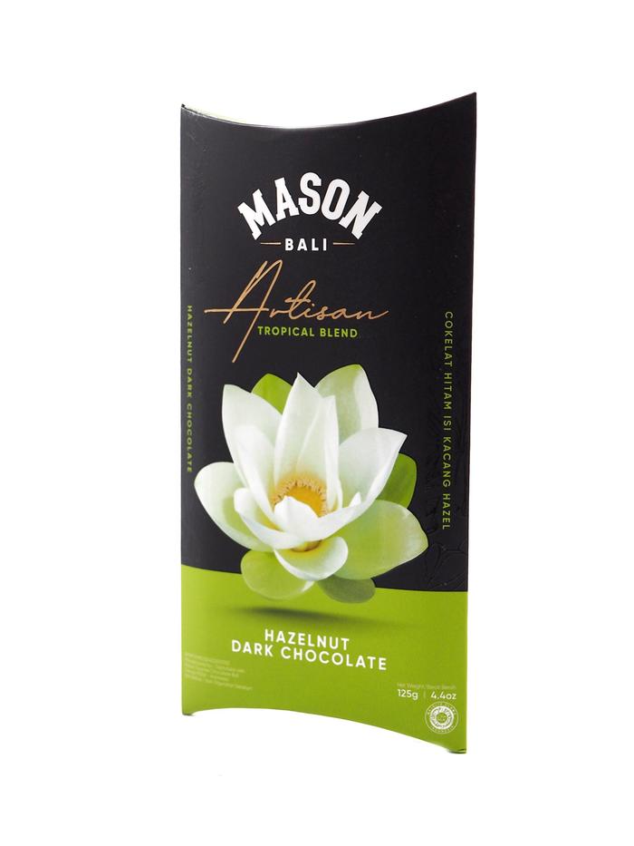 Hazelnut Dark Chocolate Bar (125g) 3
